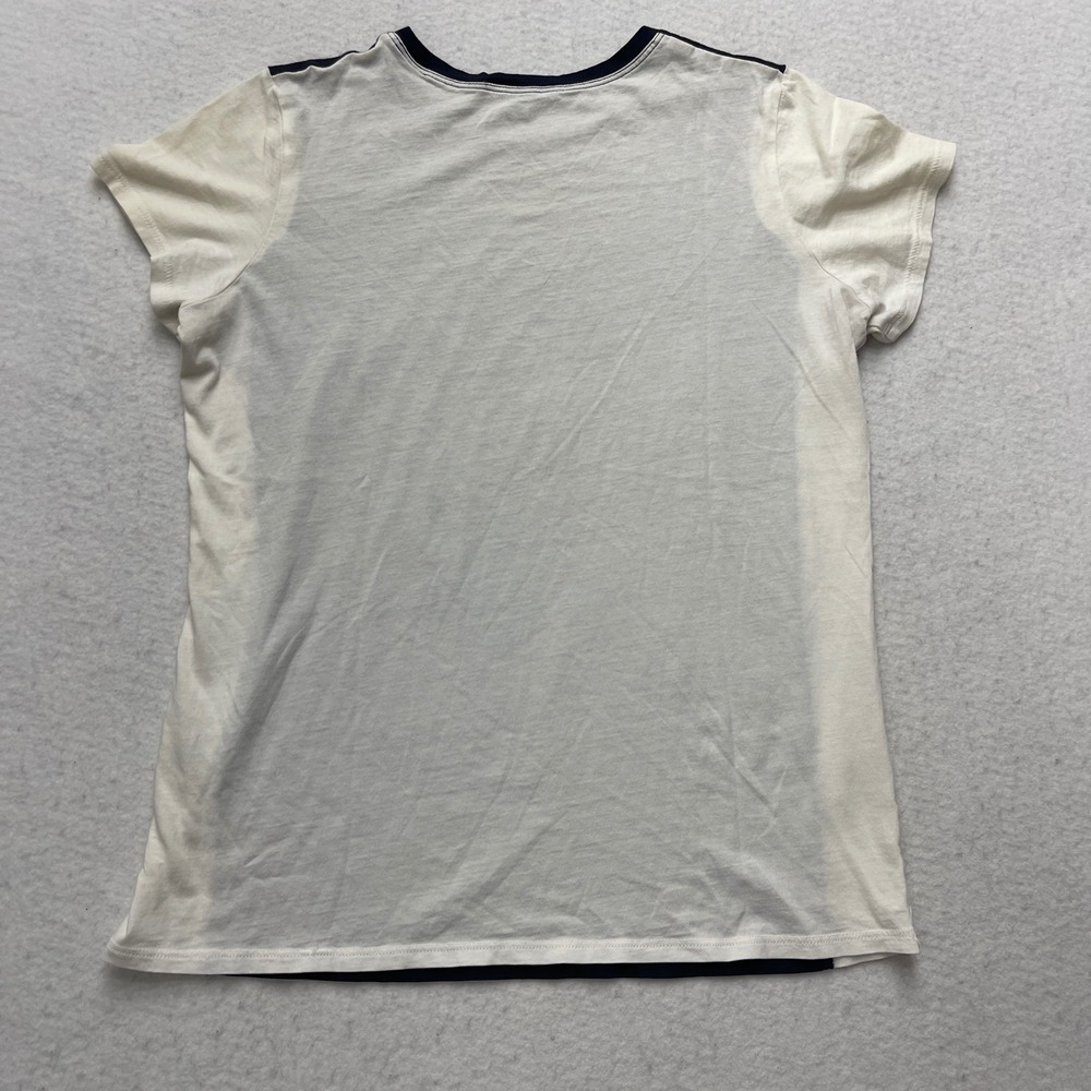 Vince T-Shirt Small Pima Cotton Colorblock Crew Tee Minimalist Basic Luxury - Picture 2 of 7